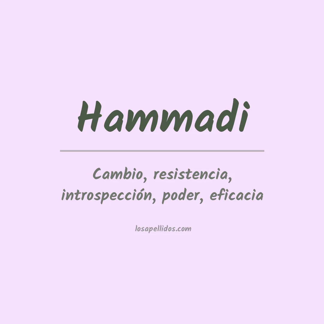 Apellido Hammadi