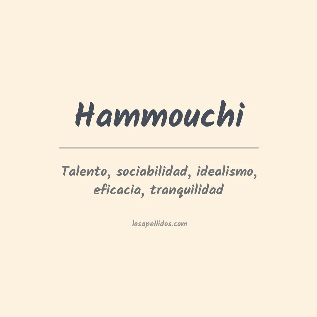 Apellido Hammouchi