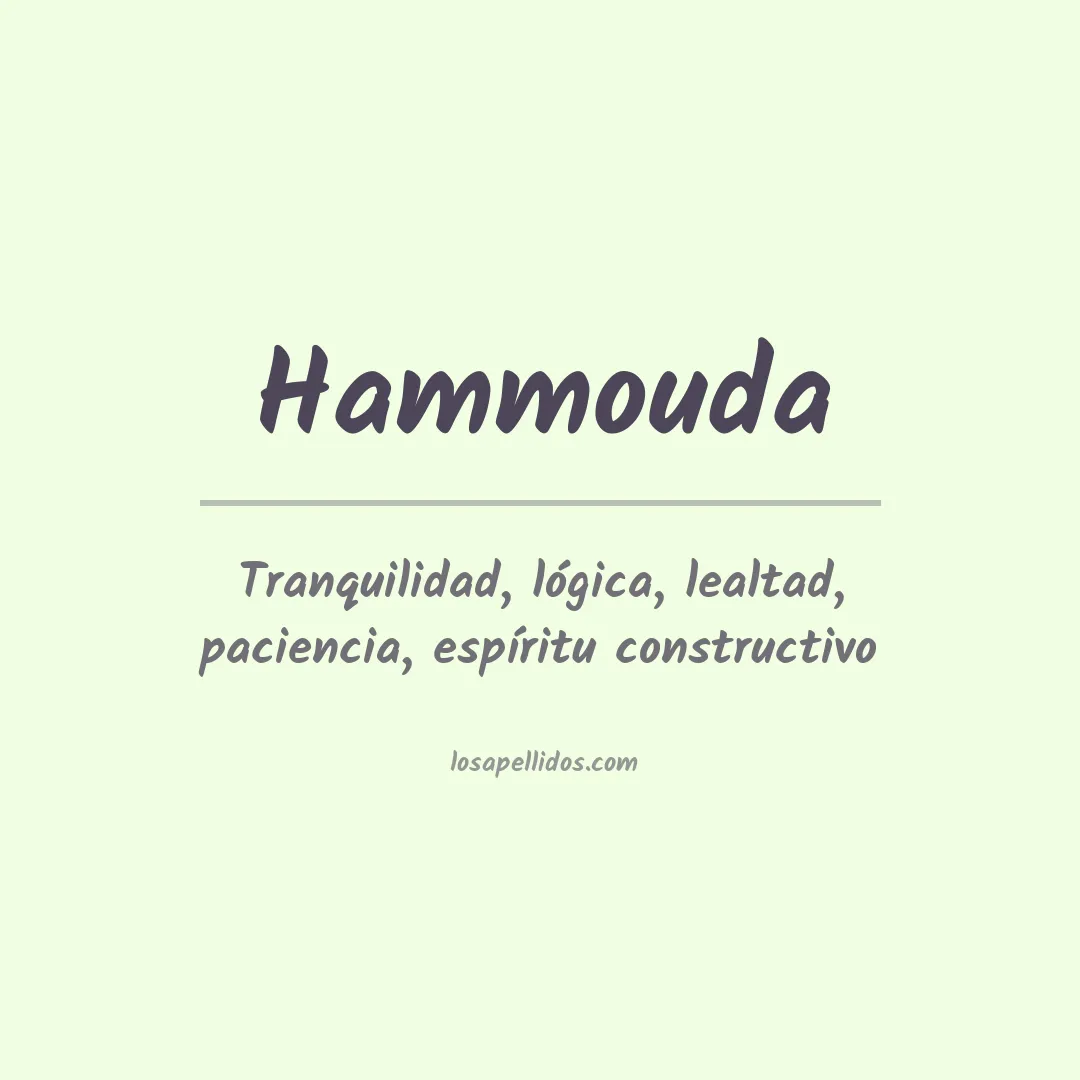 Apellido Hammouda