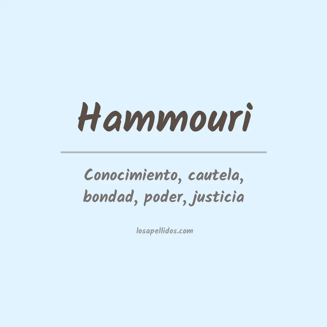 Apellido Hammouri