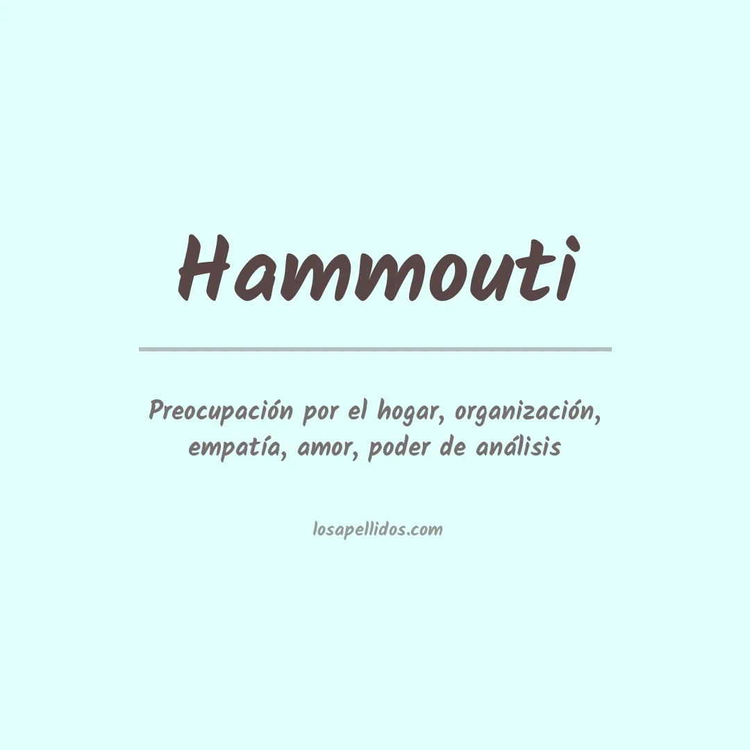 Apellido Hammouti