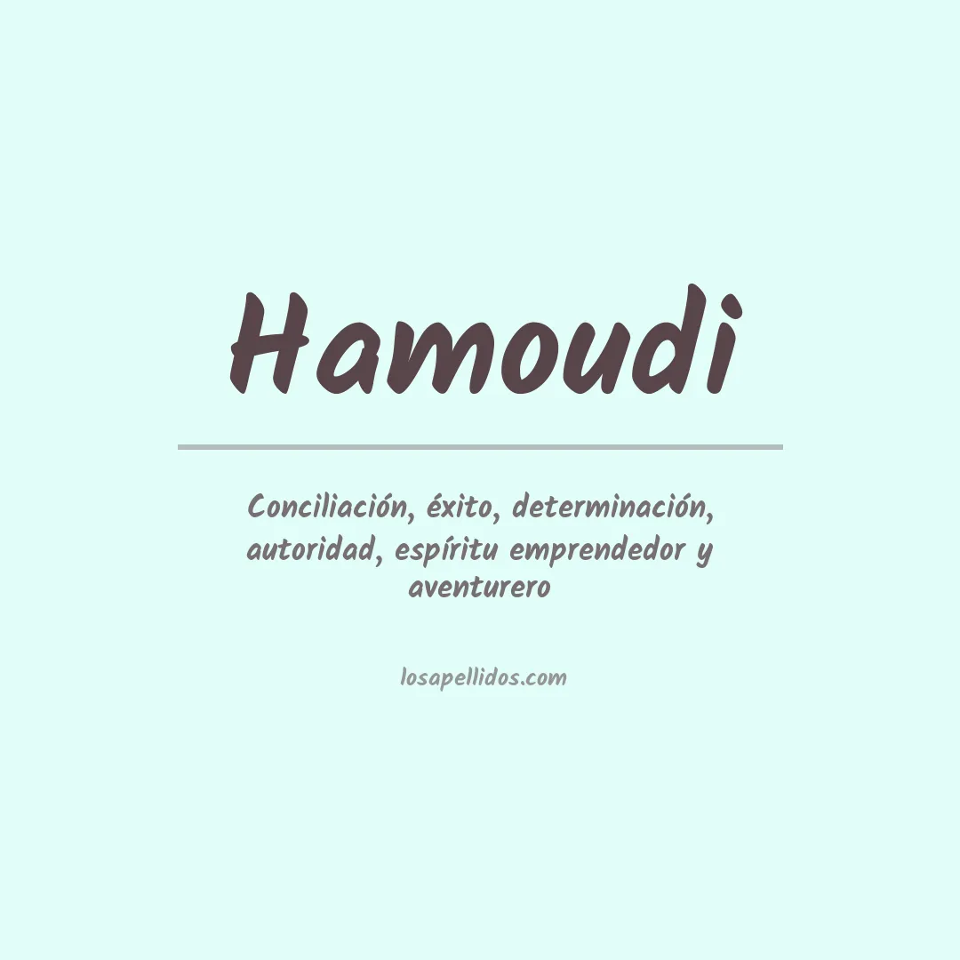 Apellido Hamoudi