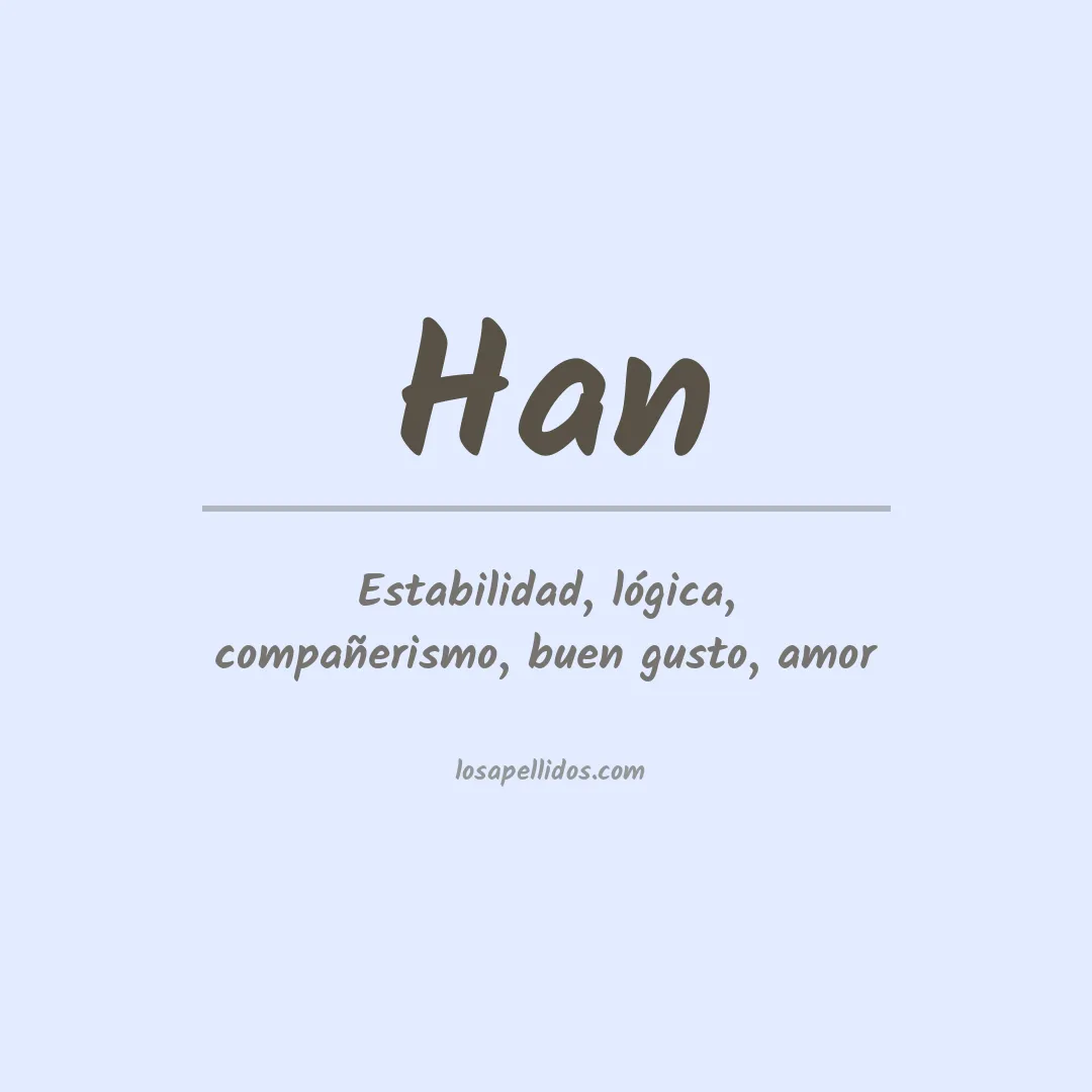 Apellido Han