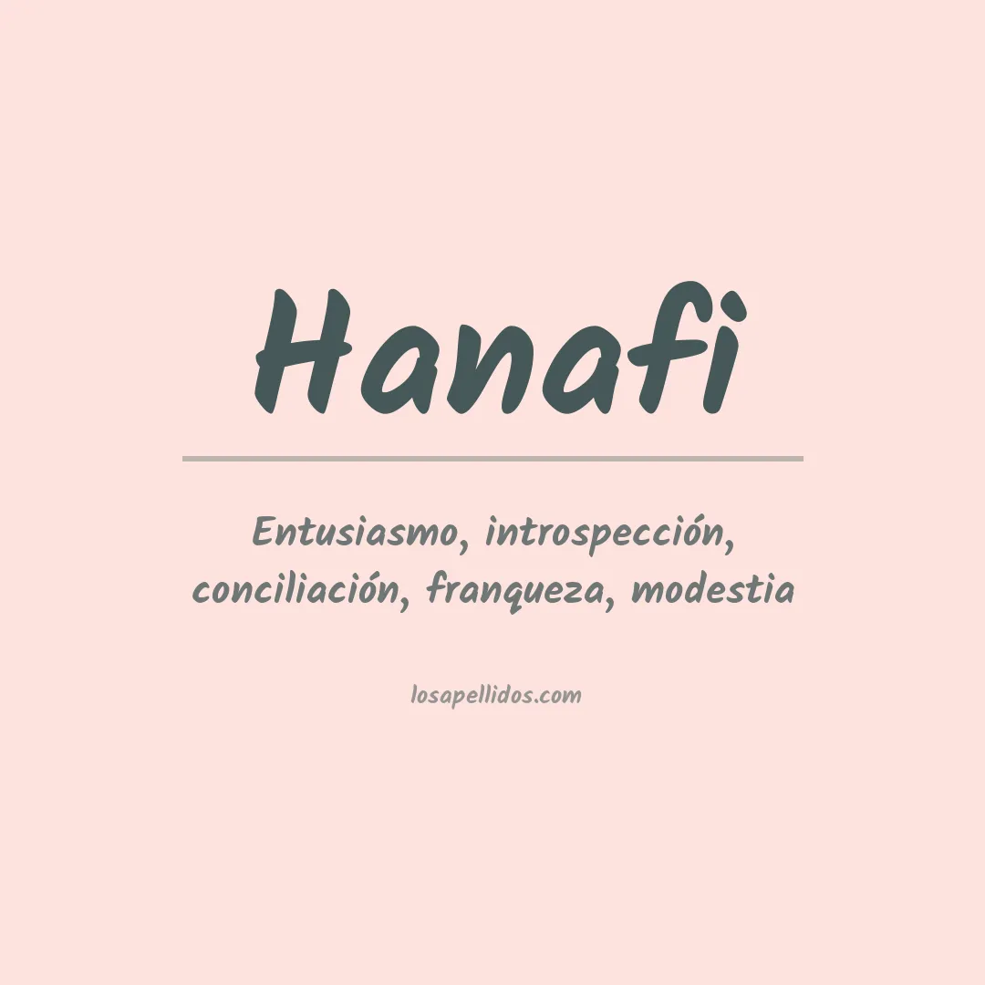 Apellido Hanafi