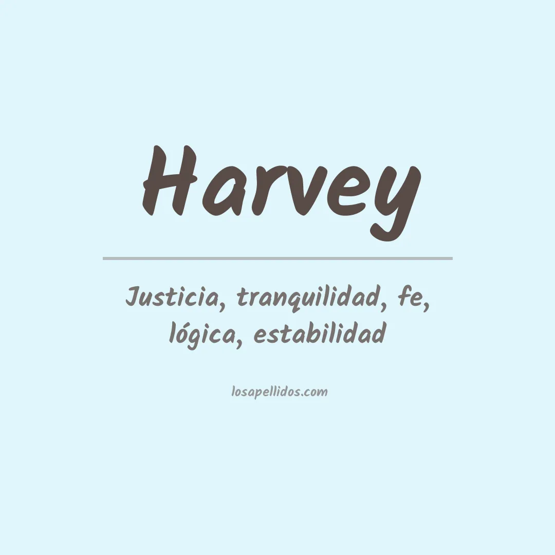 Apellido Harvey