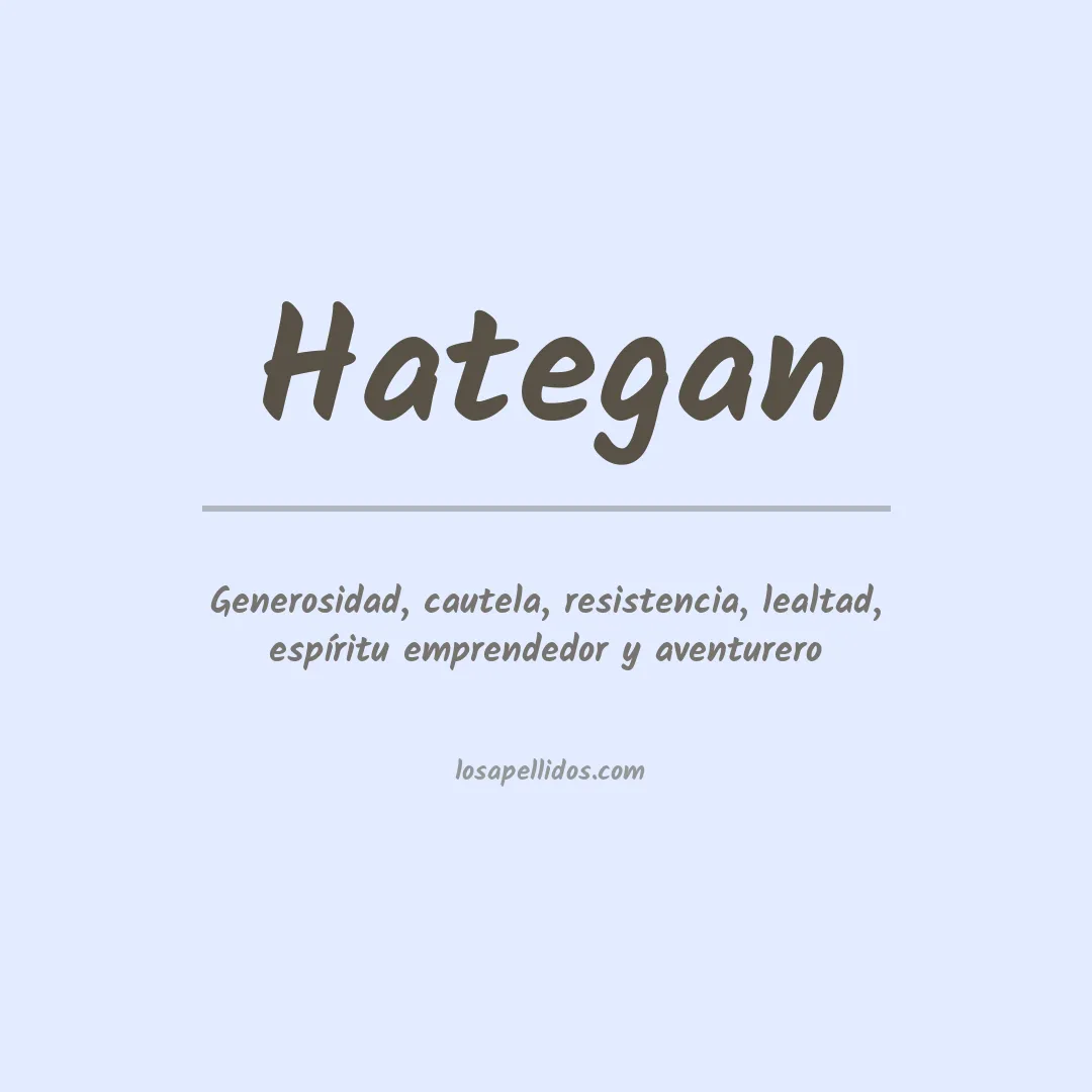 Apellido Hategan