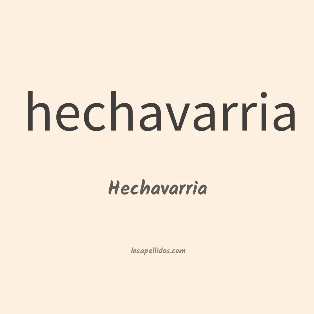 Hechavarría en chino