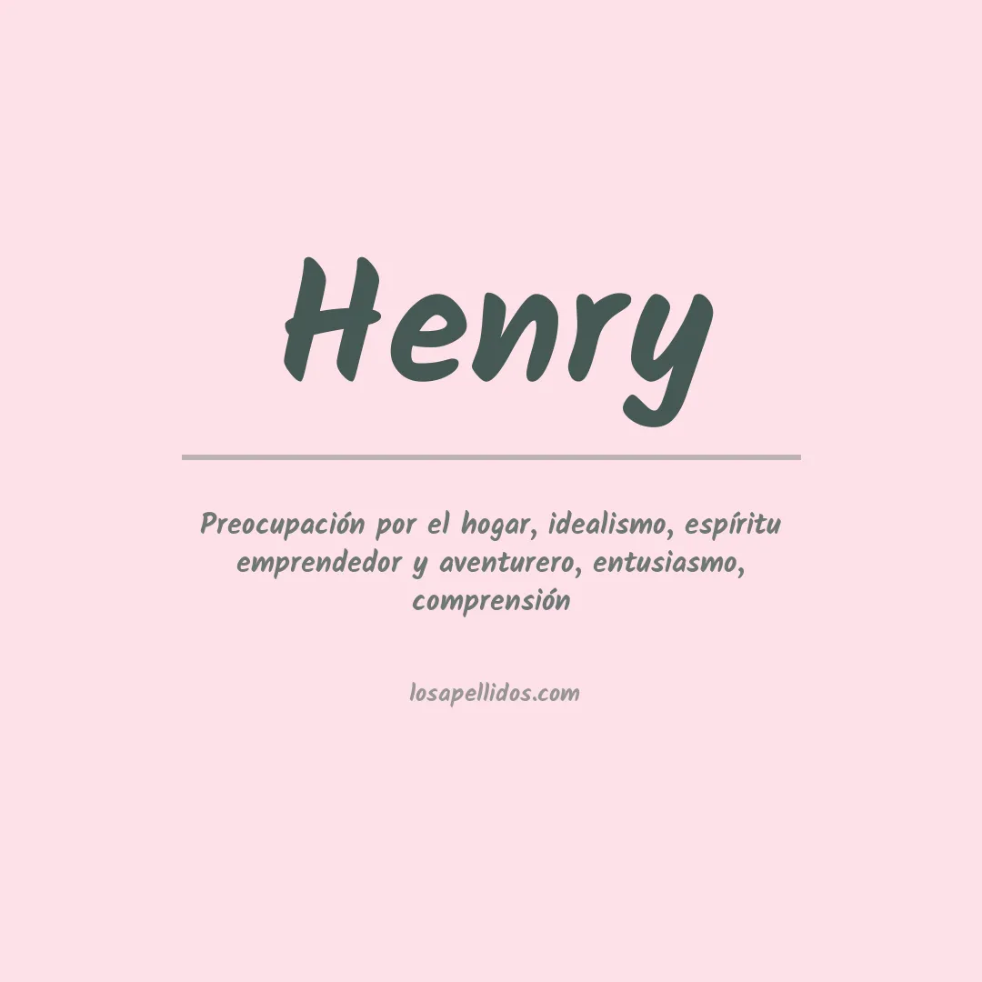 Apellido Henry