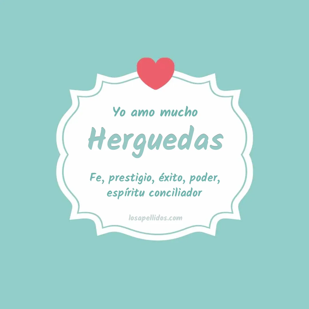 Yo amo mucho Herguedas