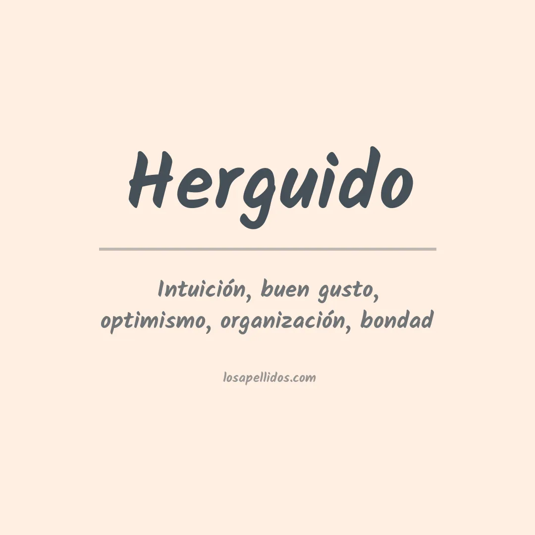 Apellido Herguido