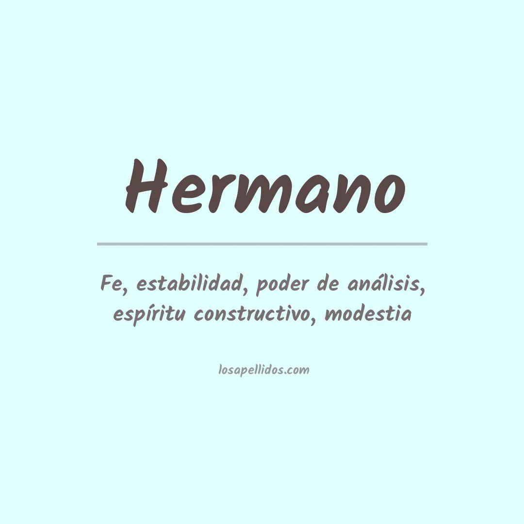 Apellido Hermano