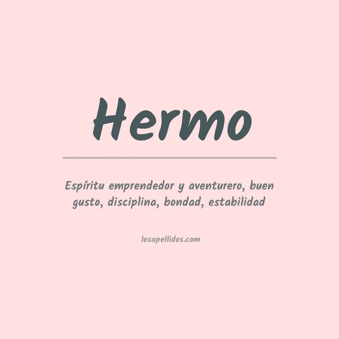 Apellido Hermo