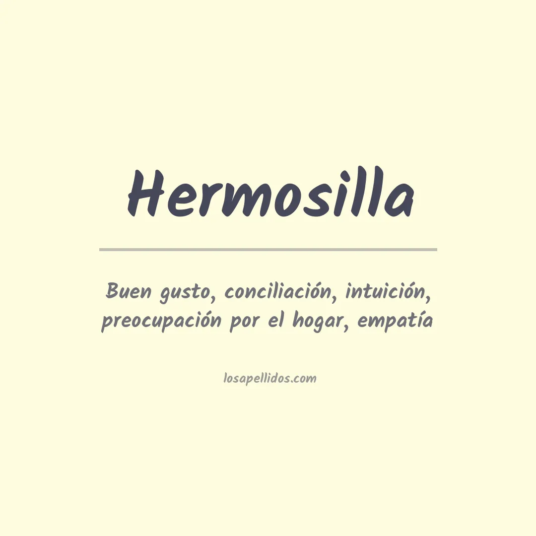 Apellido Hermosilla