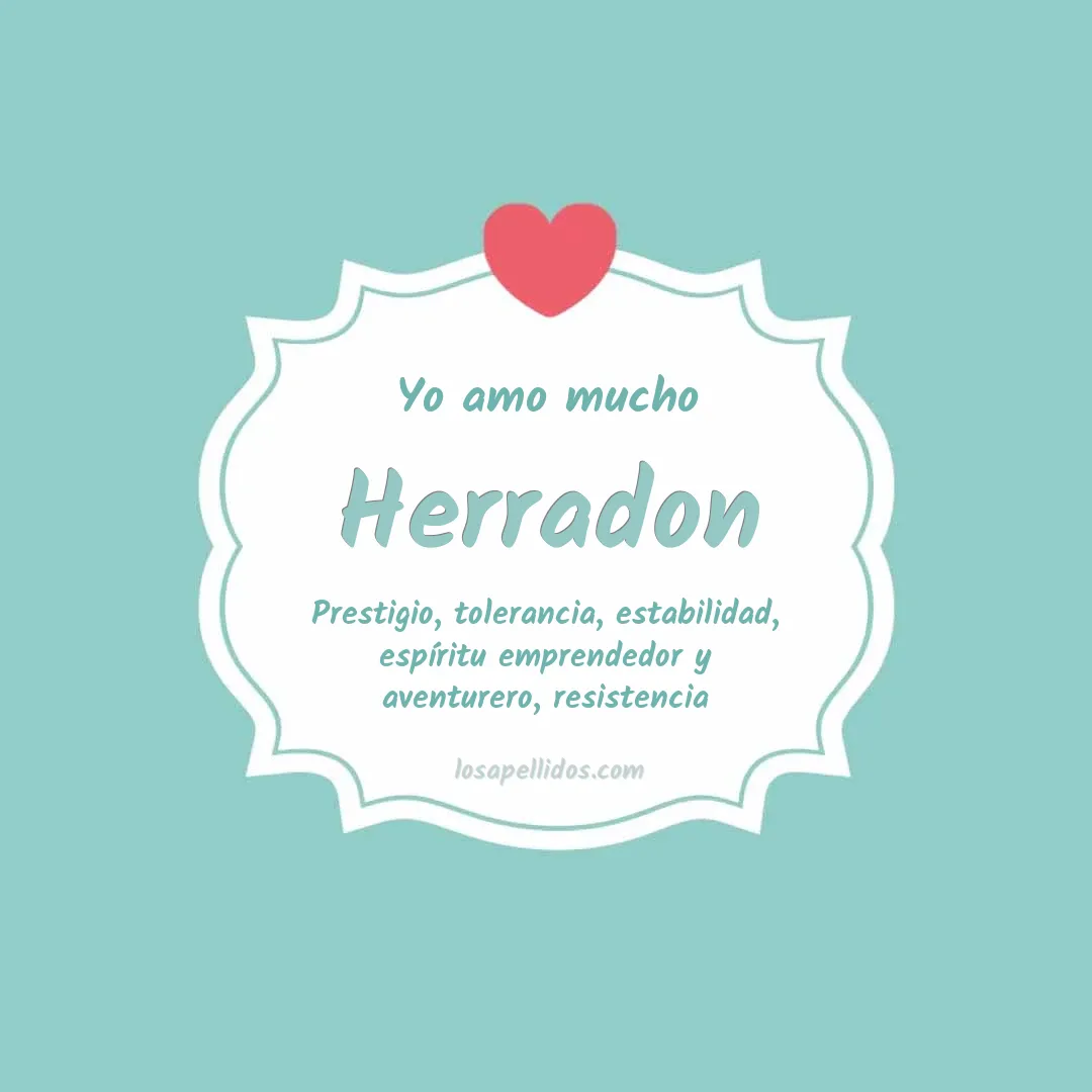 Yo amo mucho Herradon