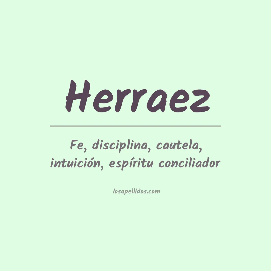 Apellido Herraez