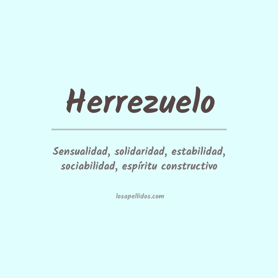 Apellido Herrezuelo