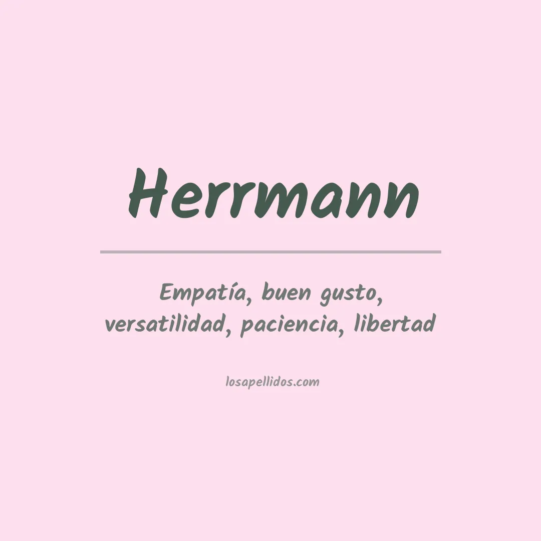 Apellido Herrmann