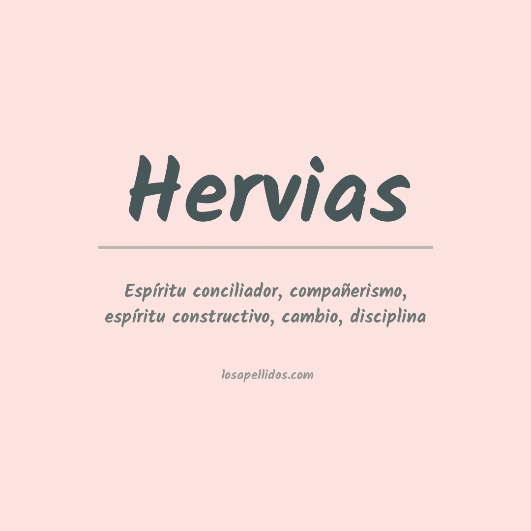 Apellido Hervias