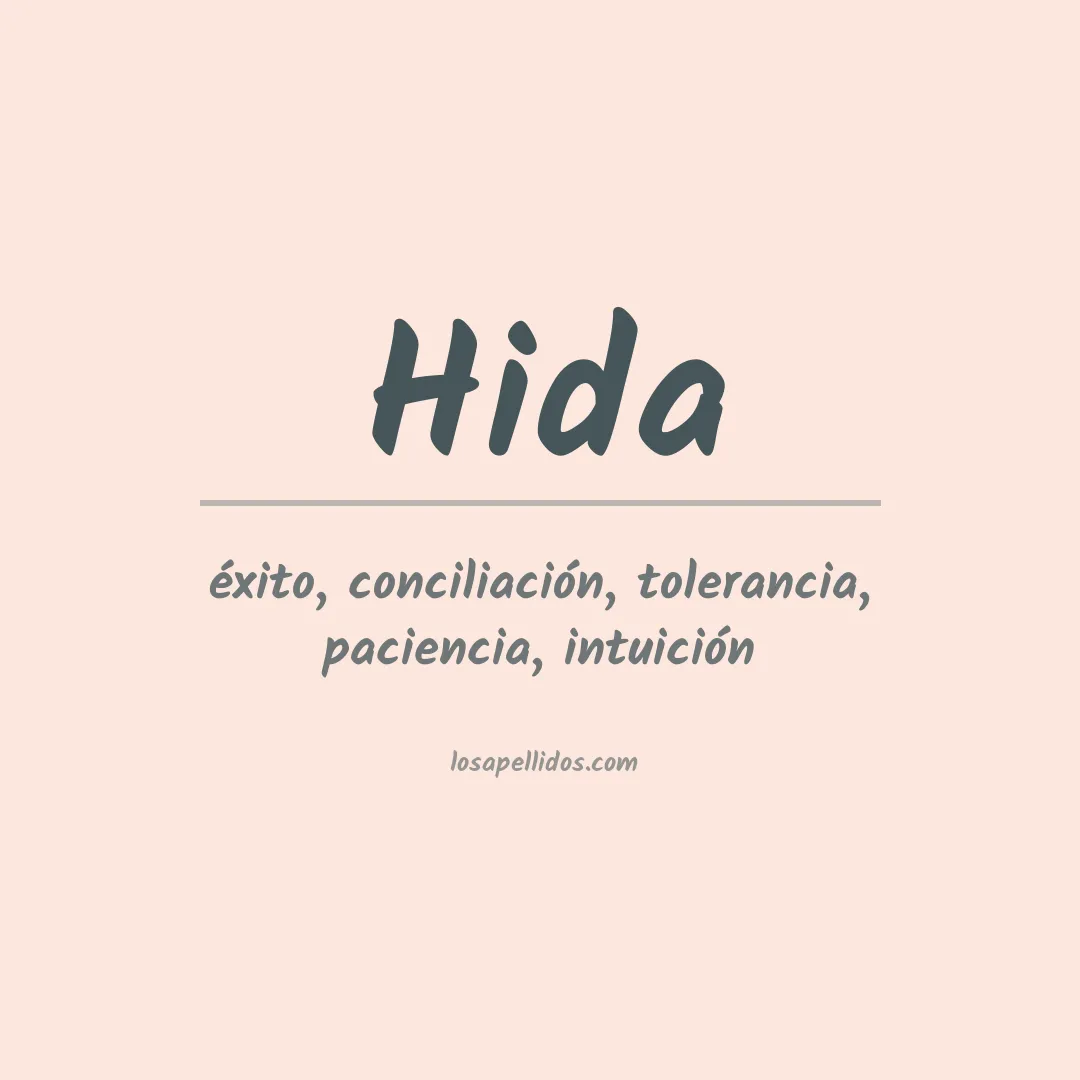Apellido Hida