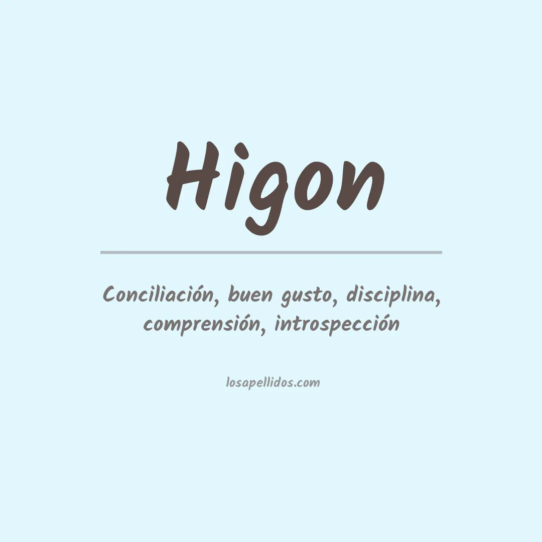 Apellido Higon