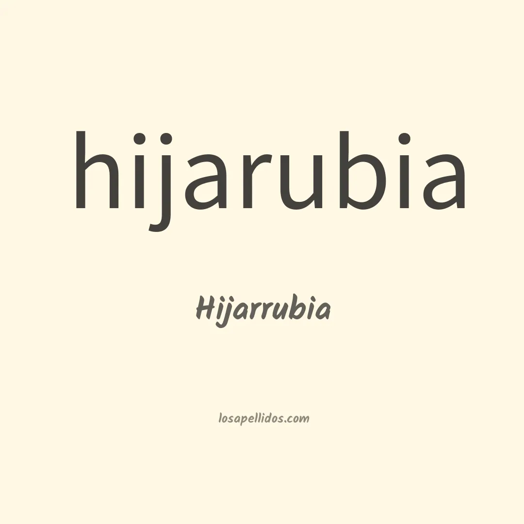 Hijarrubia en chino