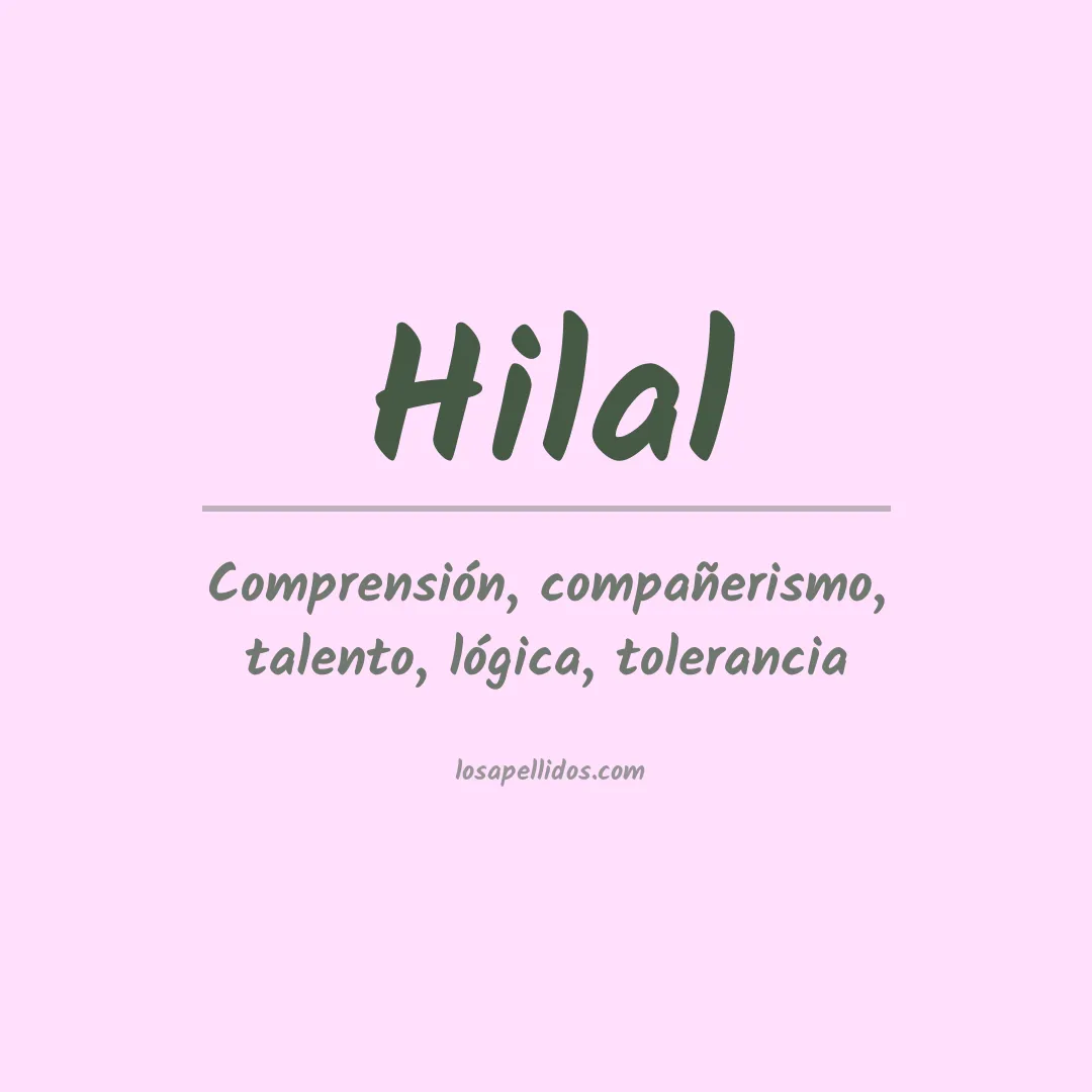 Apellido Hilal