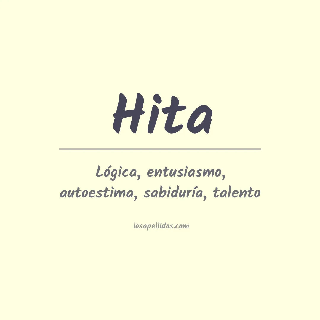 Apellido Hita