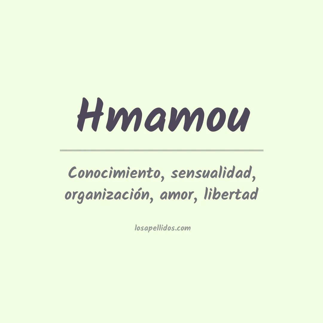 Apellido Hmamou