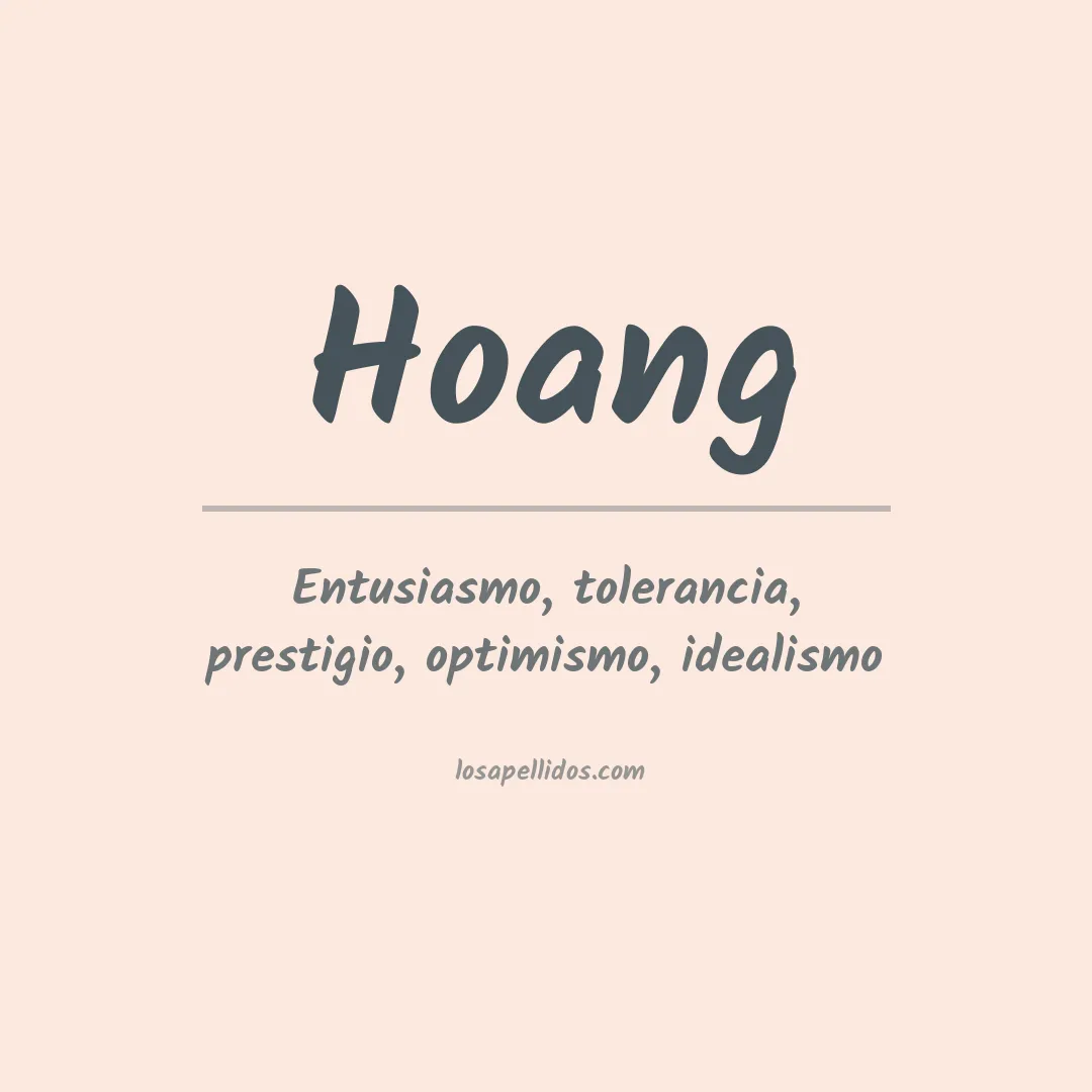 Apellido Hoang