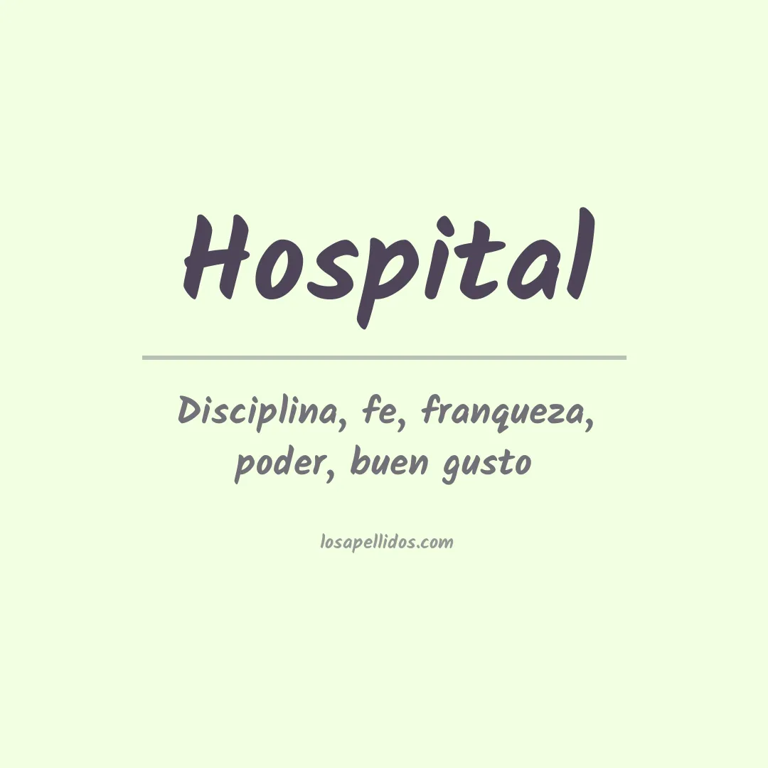Apellido Hospital
