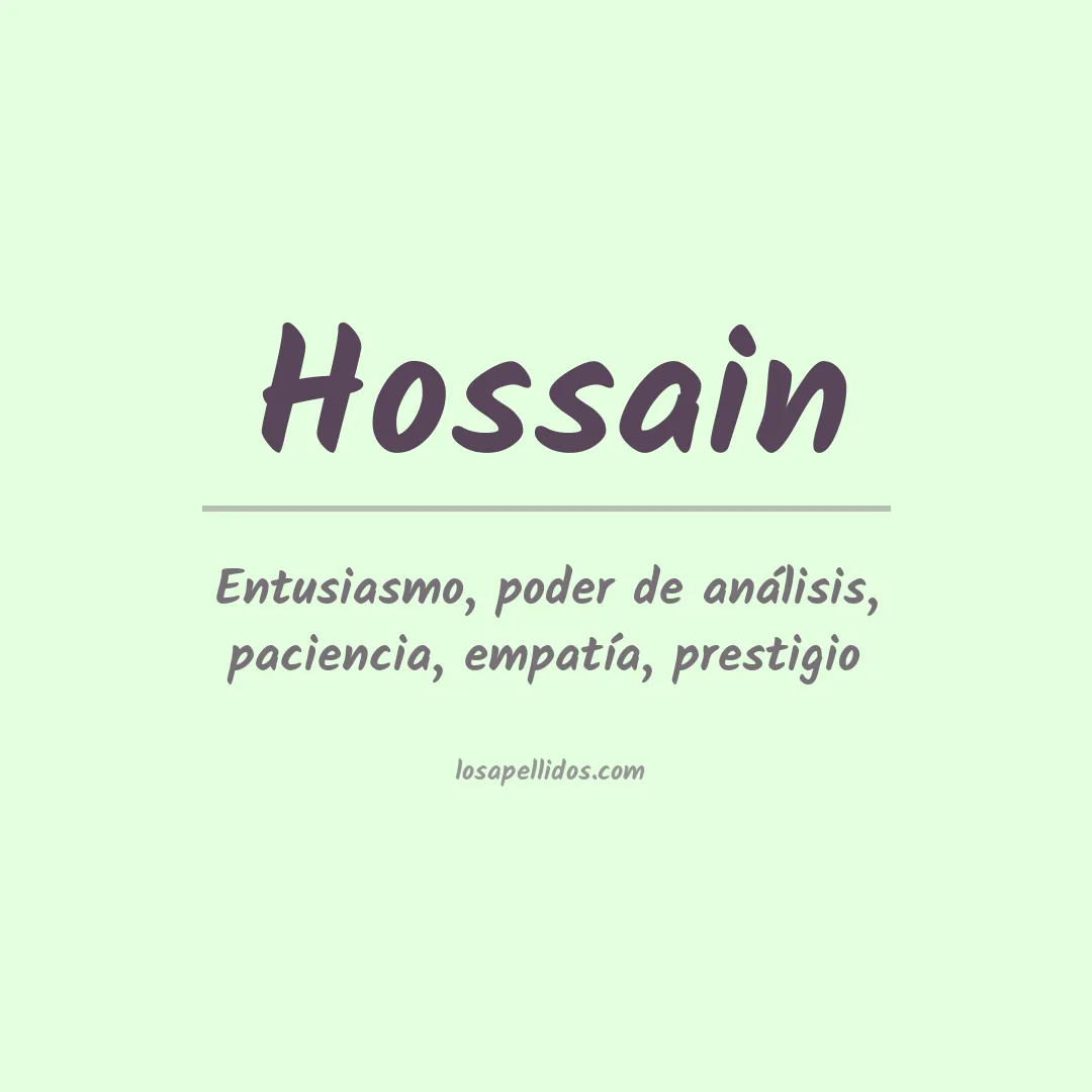 Apellido Hossain