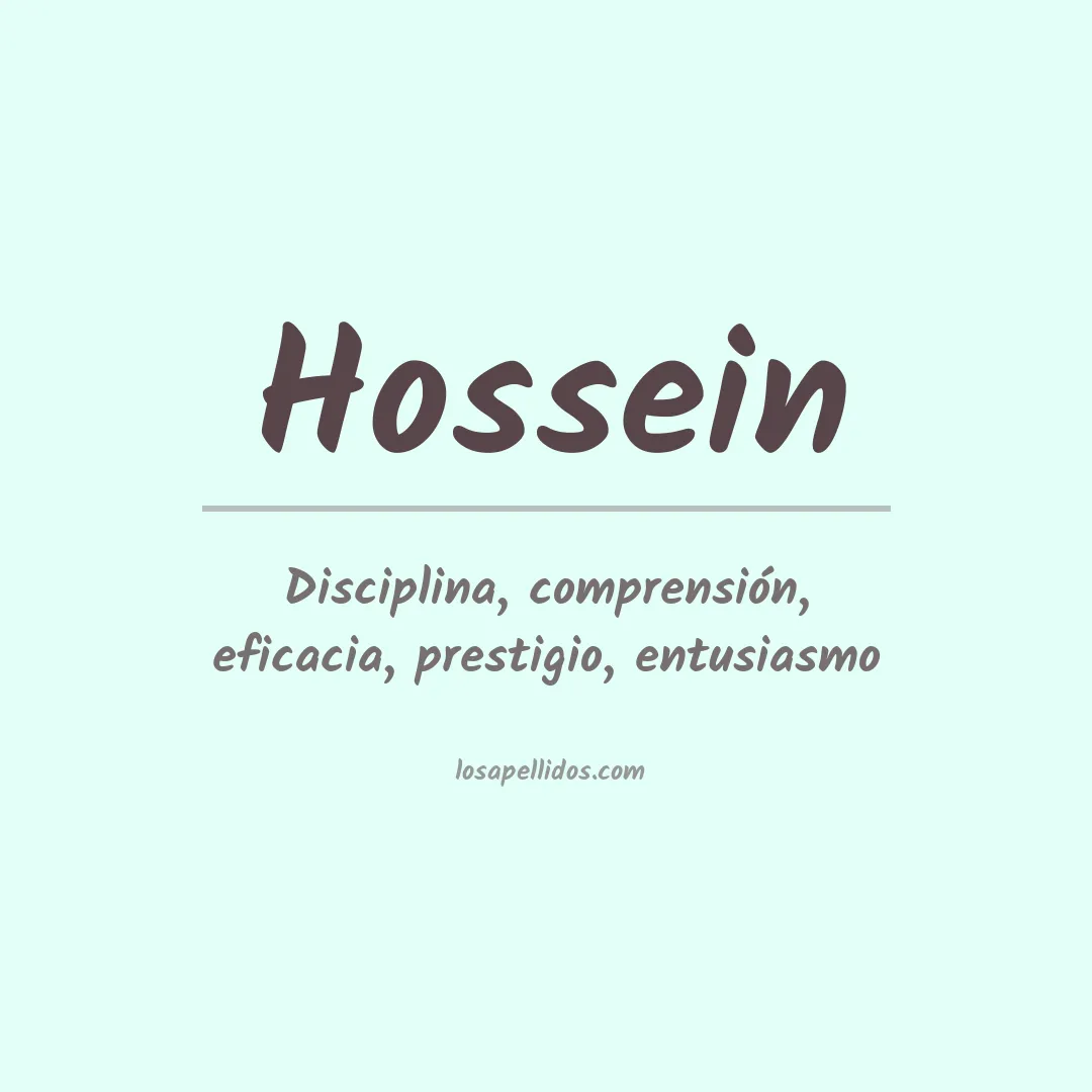 Apellido Hossein