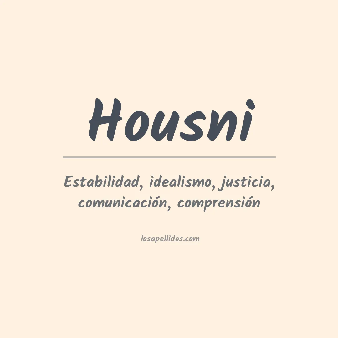 Apellido Housni