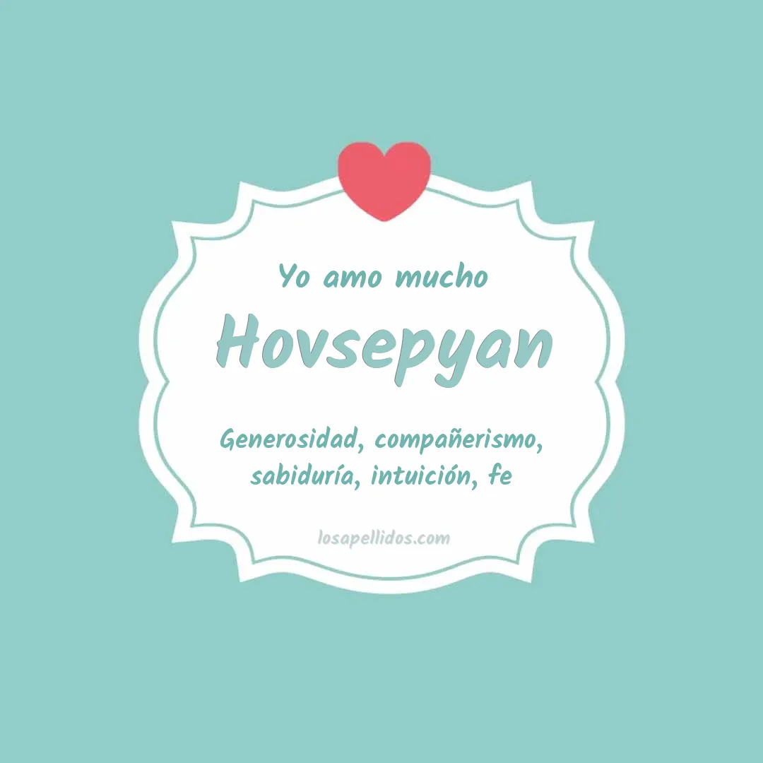 Yo amo mucho Hovsepyan