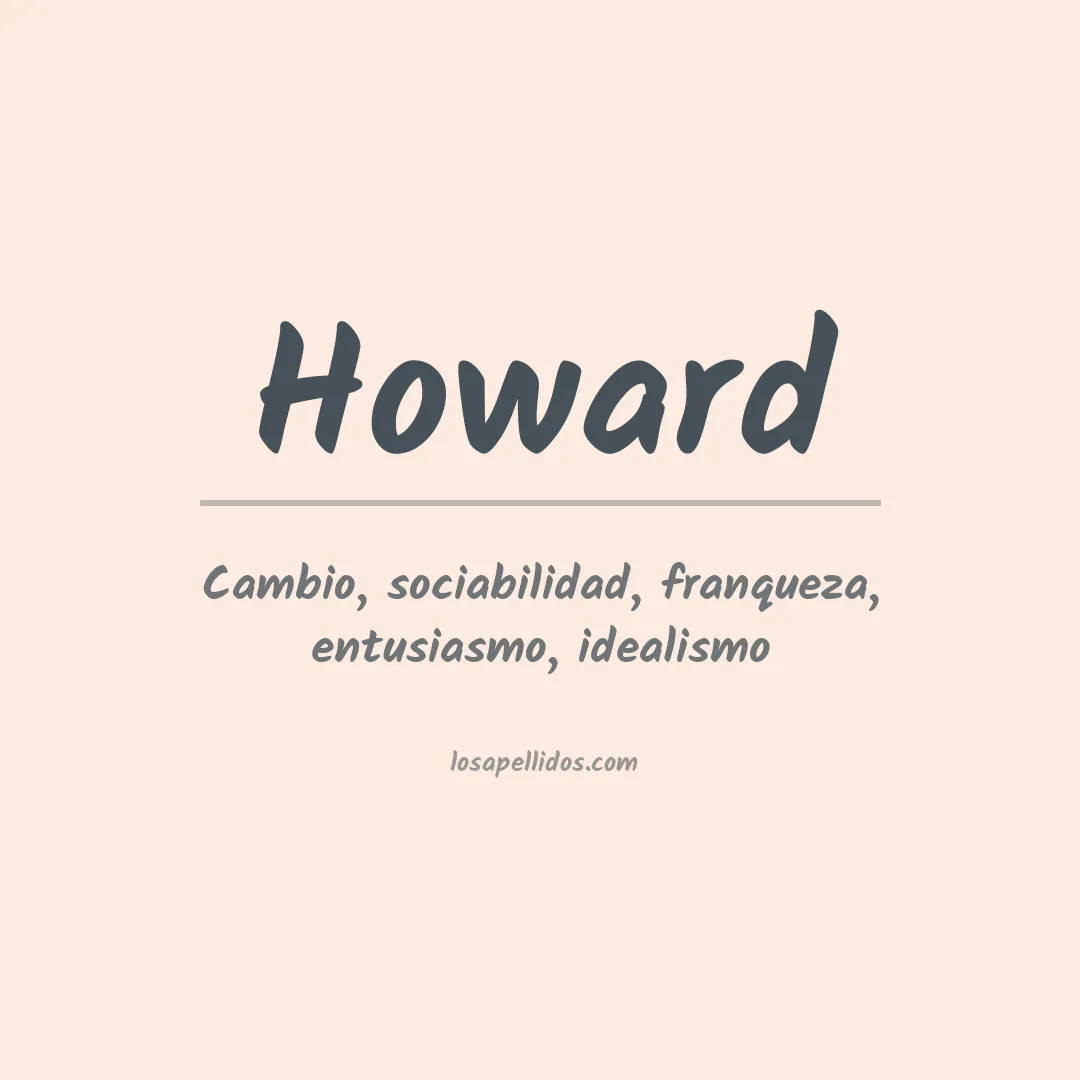 Apellido Howard