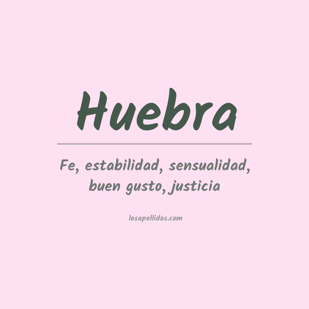 Apellido Huebra