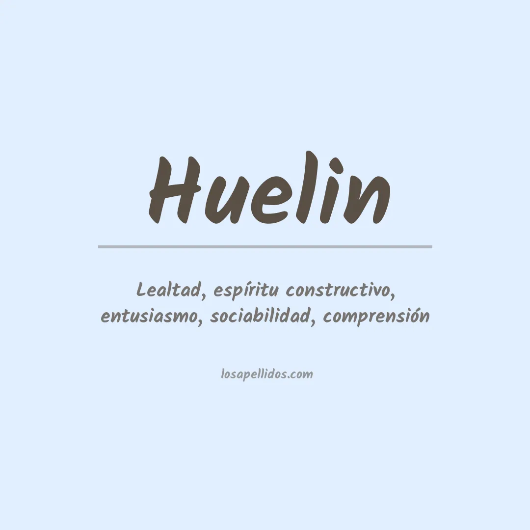 Apellido Huelin