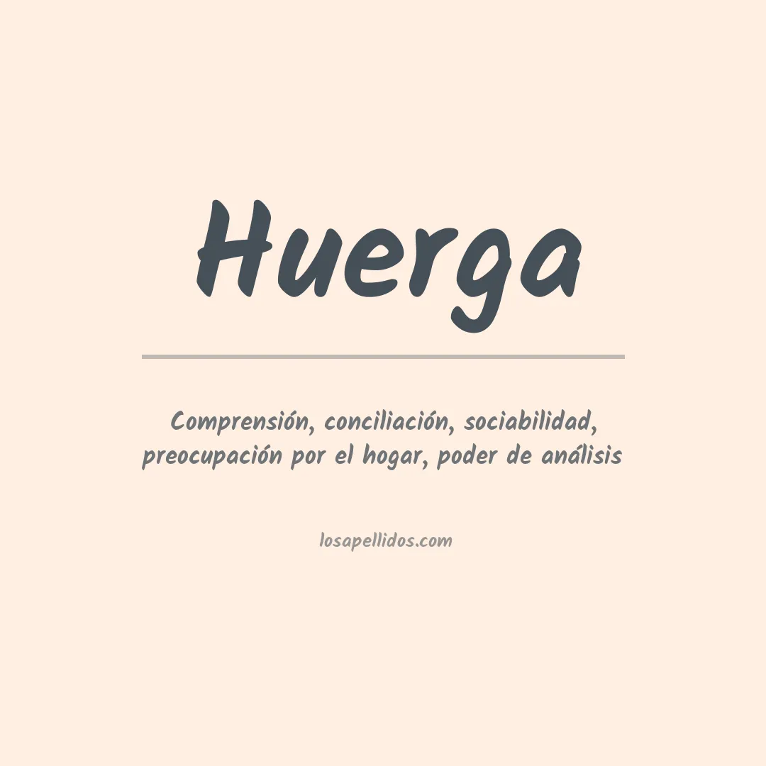 Apellido Huerga
