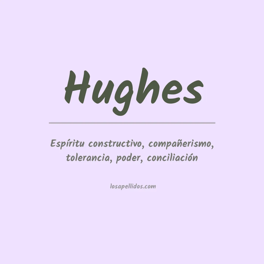 Apellido Hughes