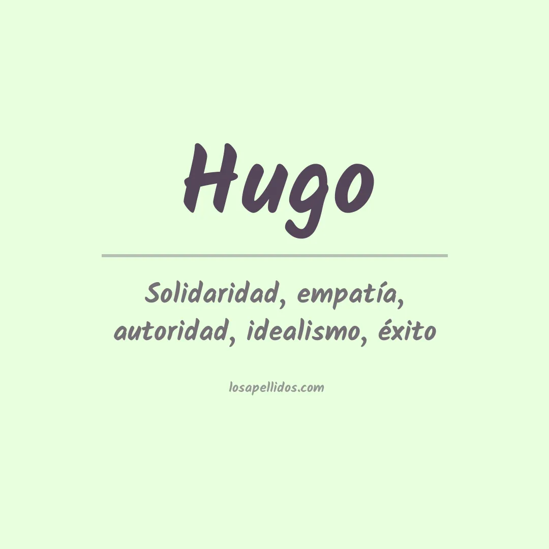Apellido Hugo