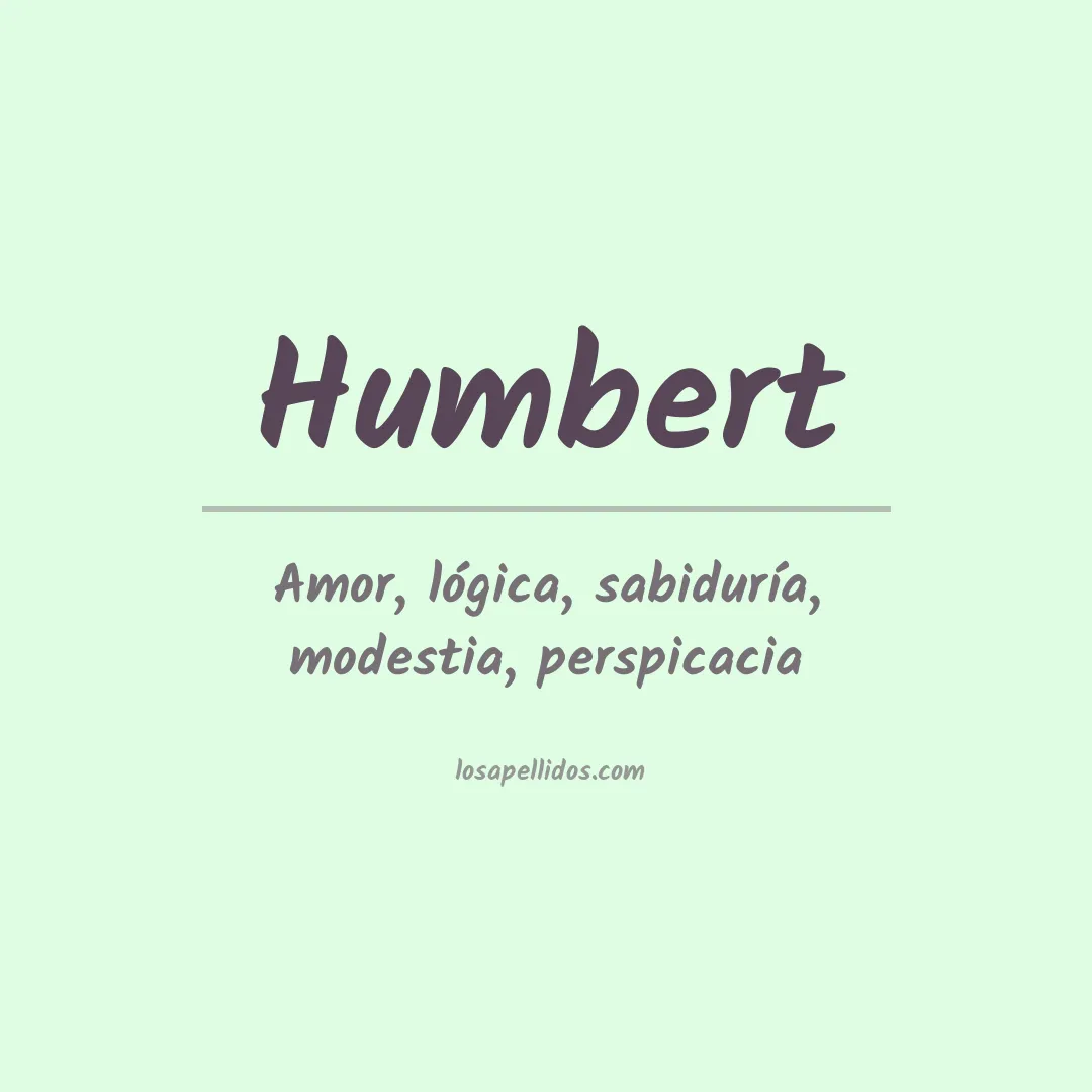 Apellido Humbert