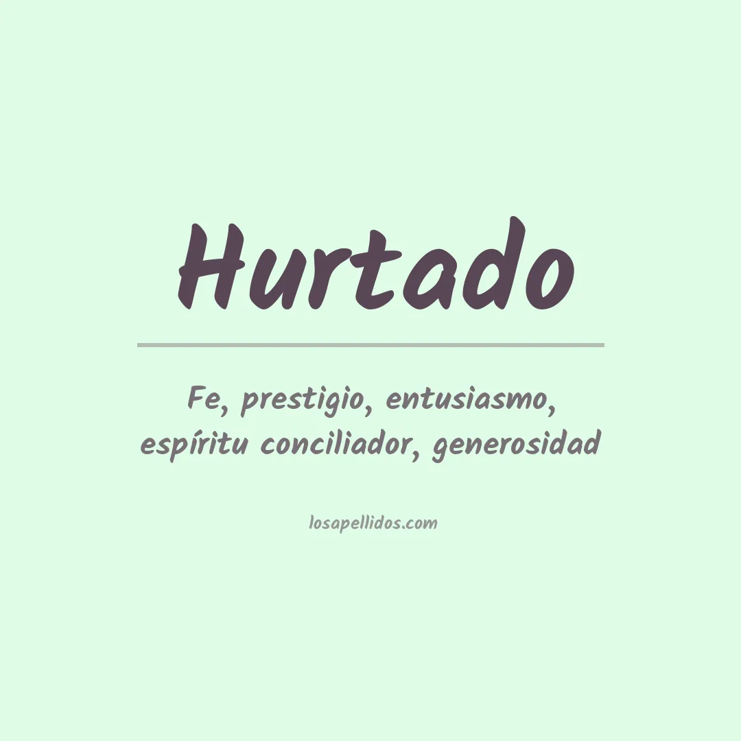 Apellido Hurtado
