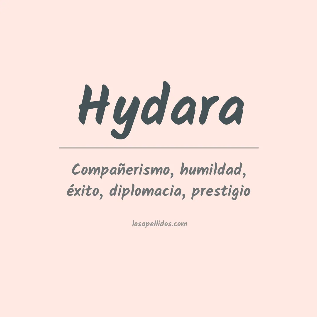 Apellido Hydara