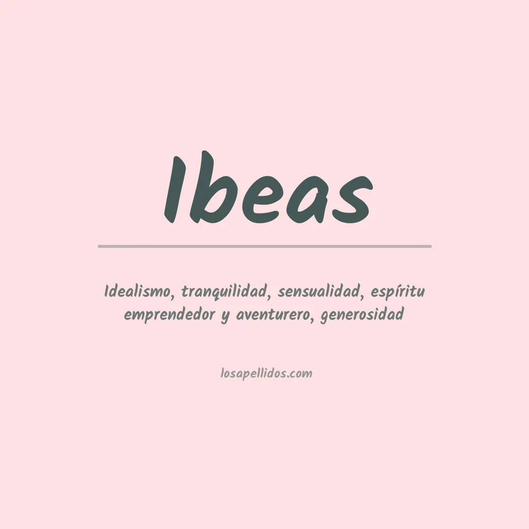 Apellido Ibeas