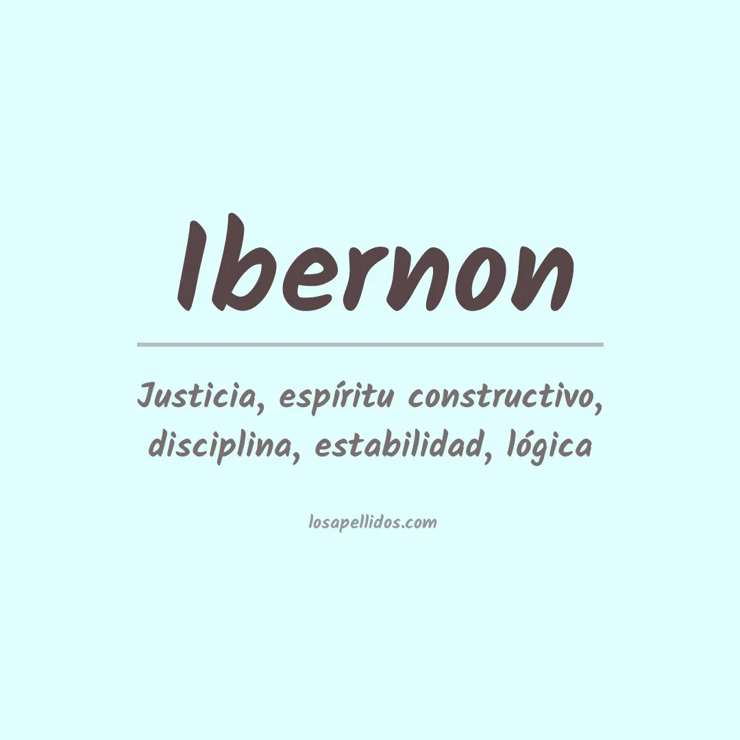 Apellido Ibernon