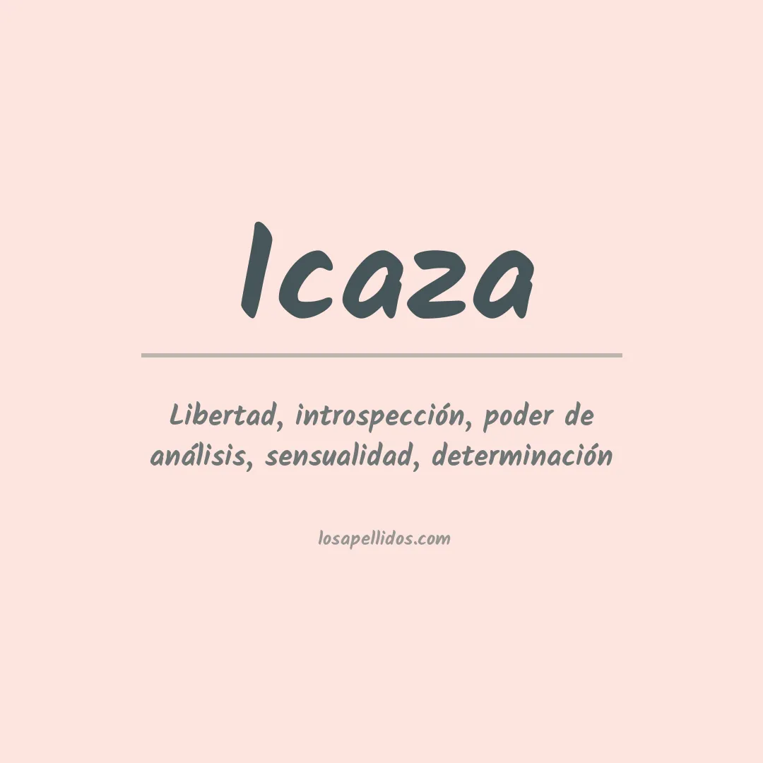 Apellido Icaza