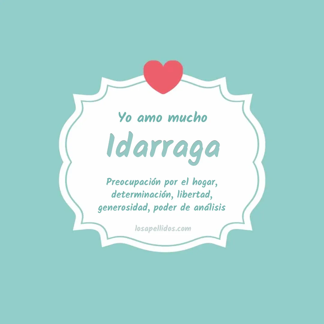 Yo amo mucho Idarraga