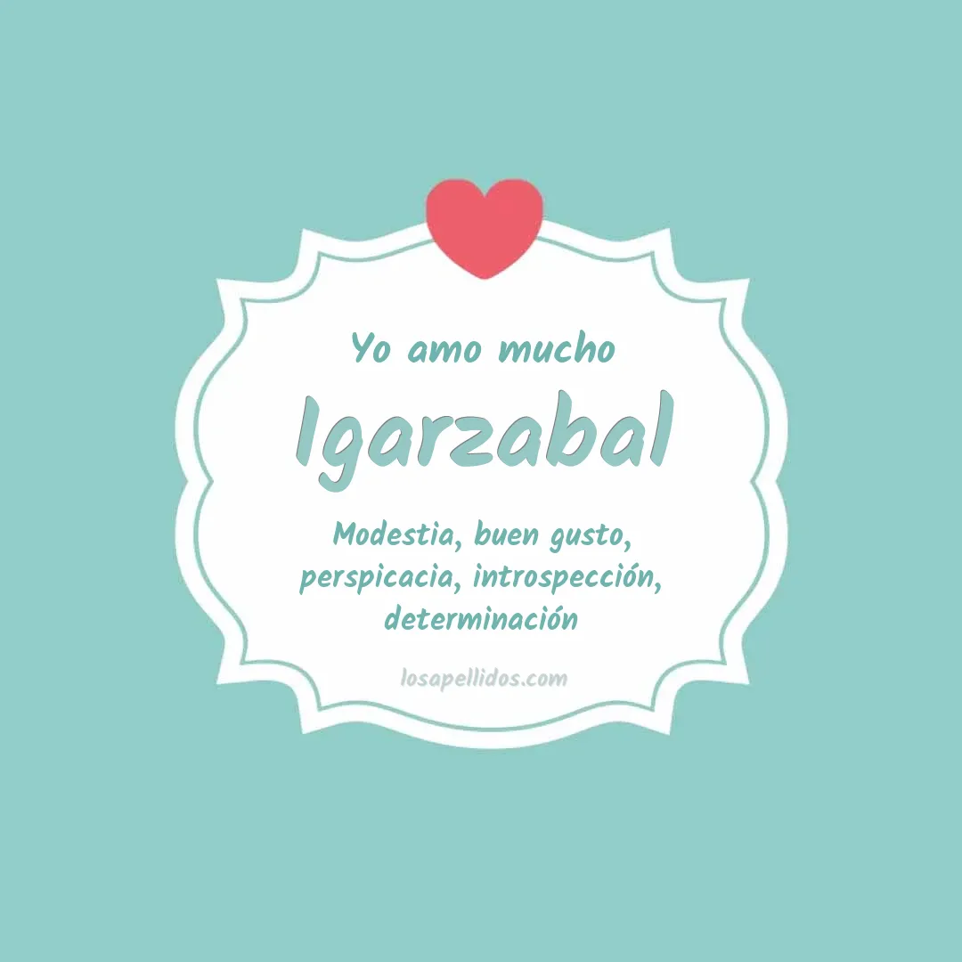 Yo amo mucho Igarzabal