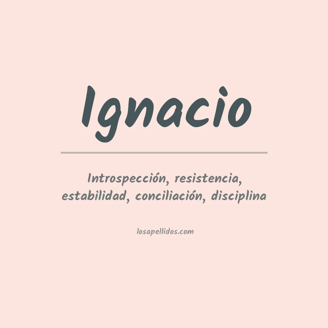Apellido Ignacio