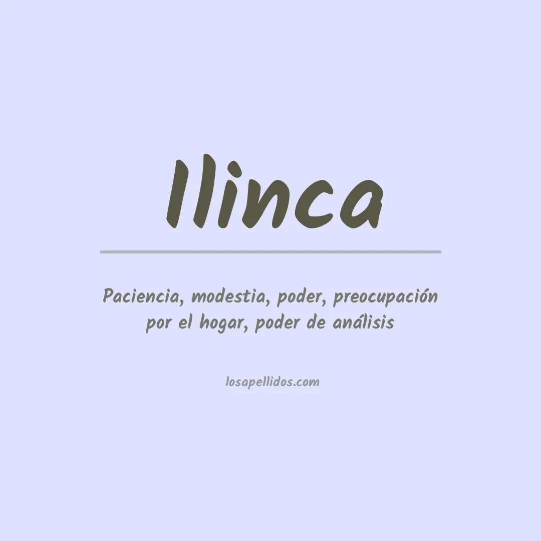 Apellido Ilinca